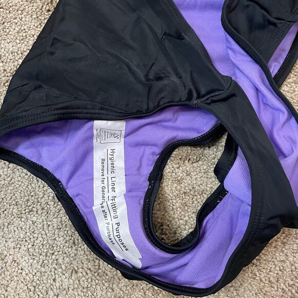 Arizona Jean Co Black Bikini Bottom Plus Size XXL 20 1/2 NEW Minimalist Swim - Picture 4 of 4